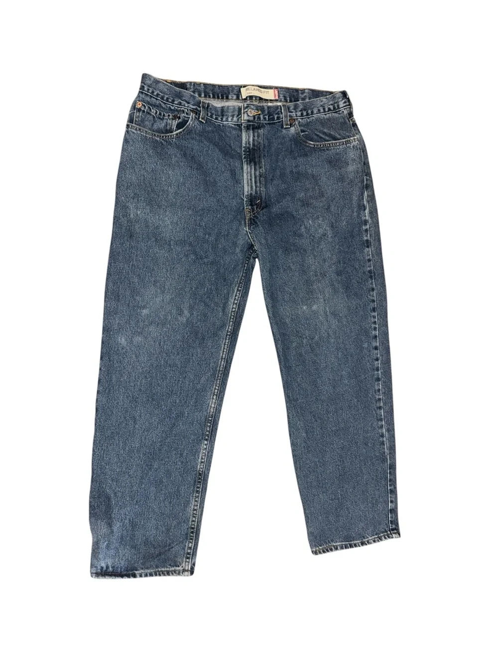 Levi's 550 Men's 40W X 29L Blue Relaxed Fit Denim Everyday Causal Jeans Menswear